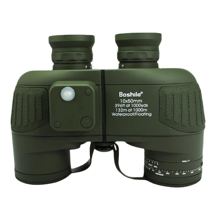 BOSILE 10x50 High Power HD Binoculars with Rangefinder, Low-Light Night Vision for Adults Outdoors