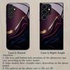 Luxurious Gold Wave Pattern Business-style TPU Phone Case Suitable for Samsung S26 S25 S24 S23 S22 S21 S20 and Other Models.