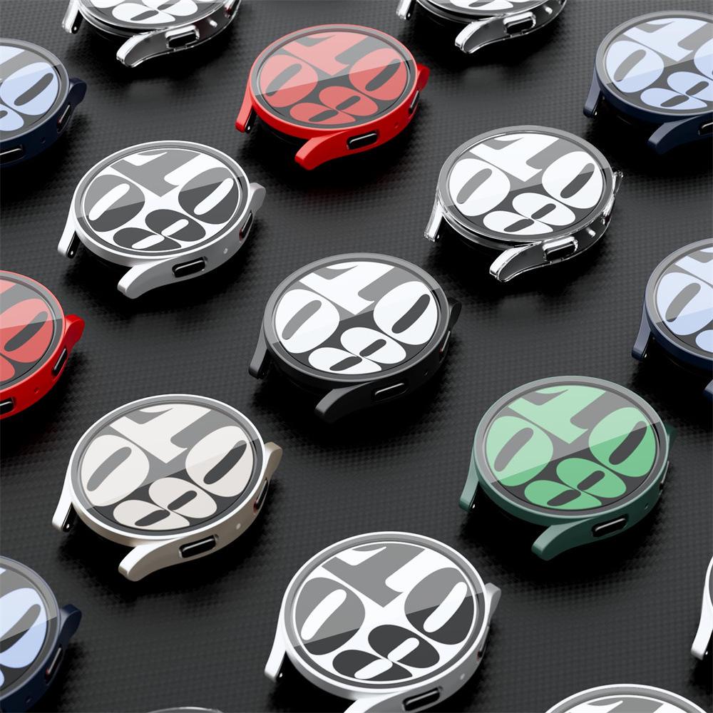 Galaxy Watch 7/6/5/4/FE Protective Bumper Case & Screen Shield