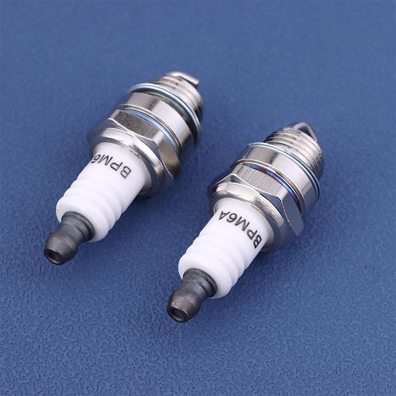 1Pc Chainsaw Lawn Mower Spark Plug For Engine Motor Trimmer Spare Parts Bm6A With Packaging
