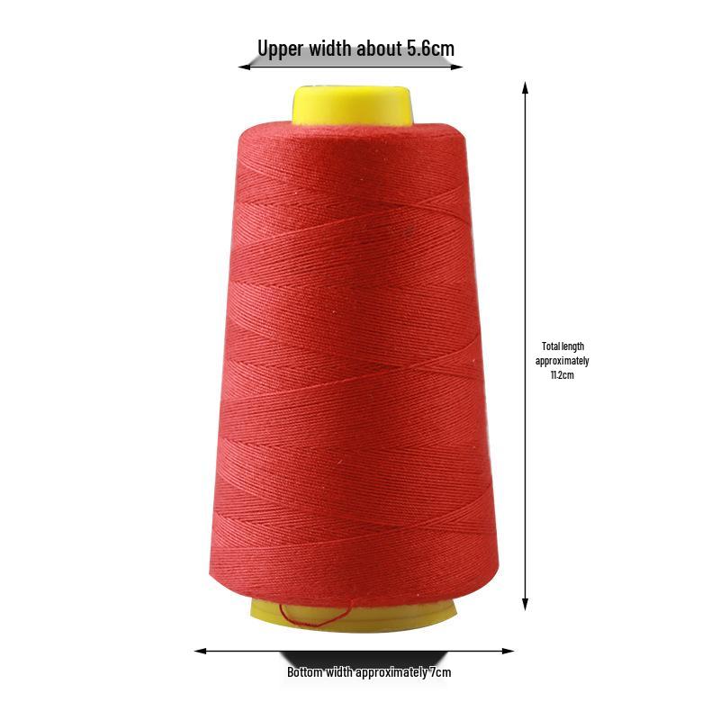Black and White Thick Denim Sewing Thread Roll for Machine and Hand Sewing