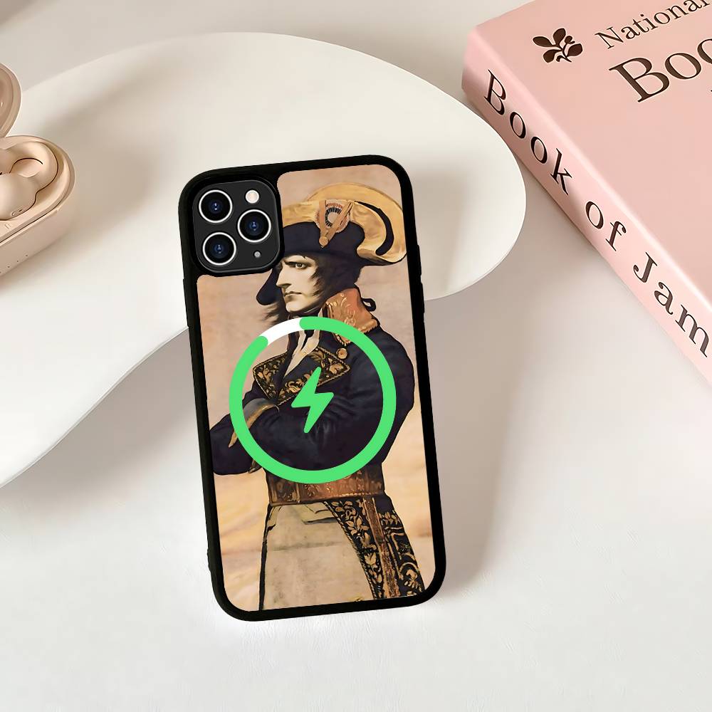 

Napoleon Bonaparte For Magsafe Case For IPhone 17 16 Pro Max 15 14 Plus 13 12 11 Wireless Charging Phone Cover iPhone 12 pro