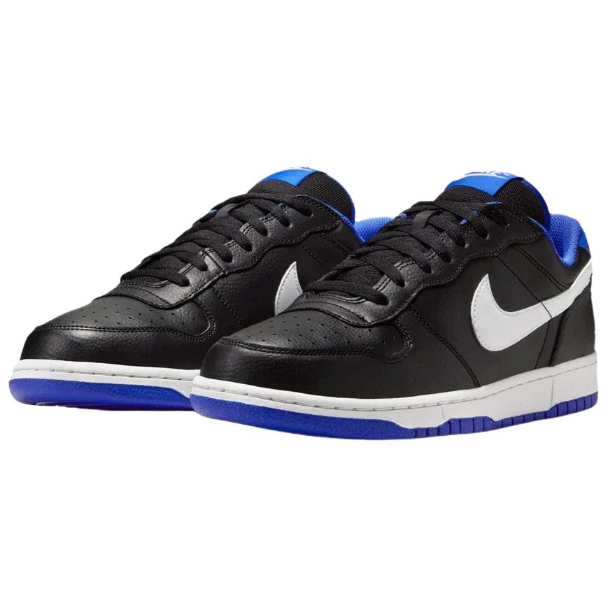 Nike Big Versatile Comfortable Skate Shoes Men Sneakers Black Blue 355152-018