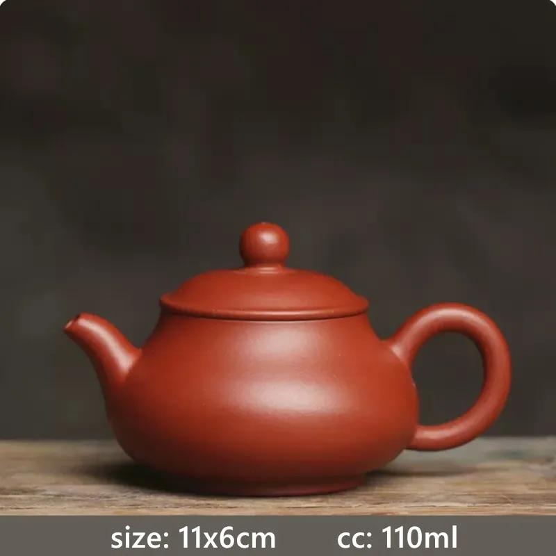 Small Capacity Dahongpao Beauty Teapot Yixing Purple Clay Filter Tea Infuser Chinese Tea Ceremony Supplies Traditional Teaware