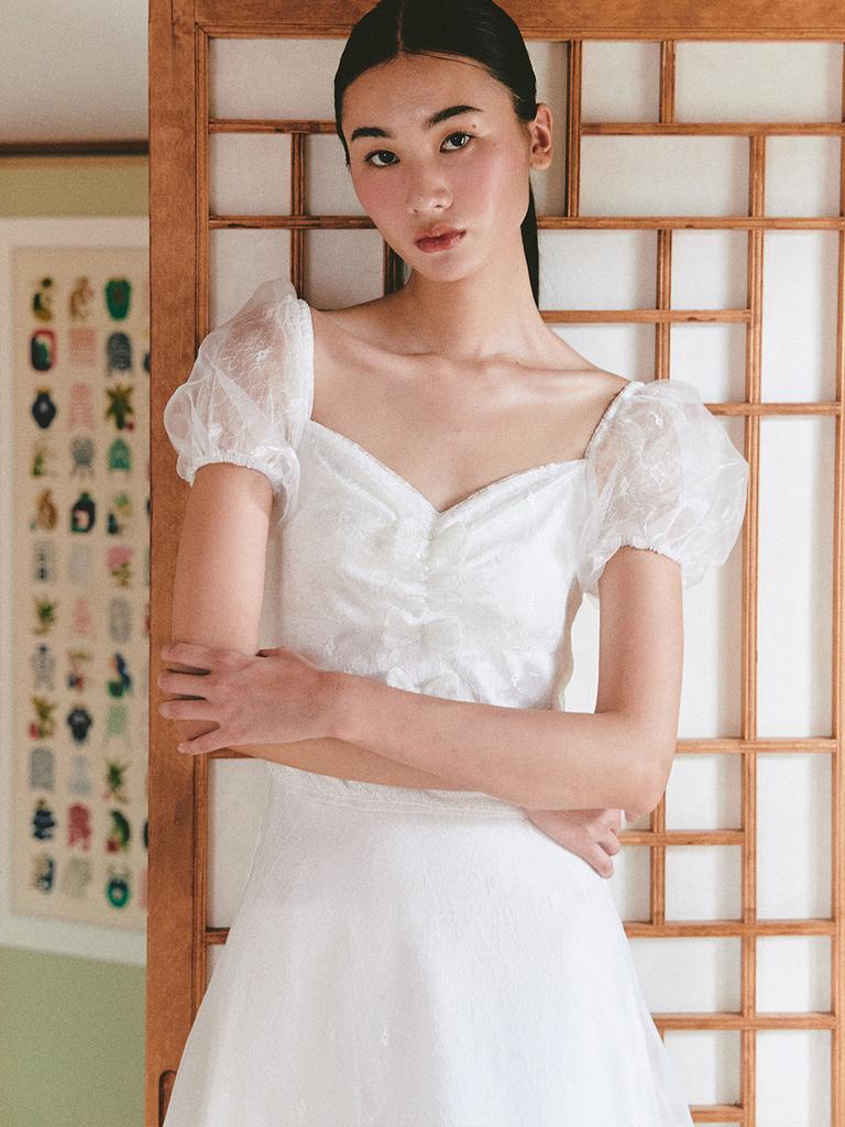 Ganiesong Bridal Celia Dress_White