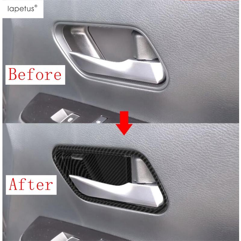 For Nissan Kicks 2017 -  Central Control Middle Air AC Outlet Vent Warning Lamp Frame Cover Trim Stainless Steel Accessories
