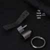 High-End Minimalist Suede Car Keychain Pendant for Men & Women