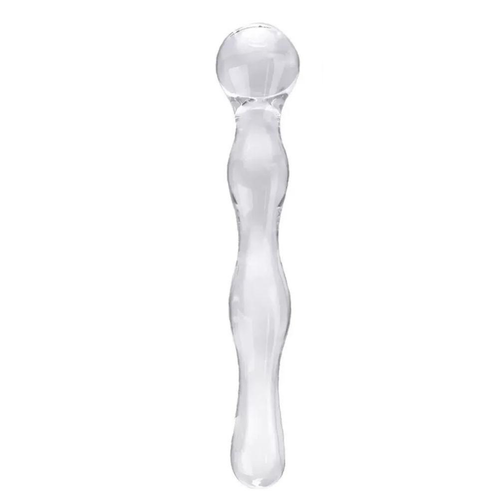 Ball Beads Shape Clear Glass Crystal Quantity Wand Plug