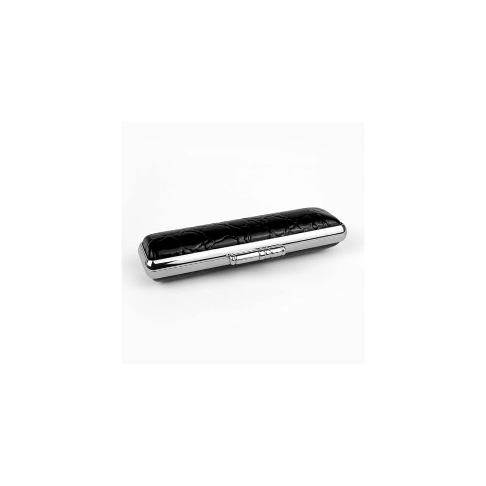 Three-piece set of titanium blasted black titanium seals with markings. Suitable for official use,
