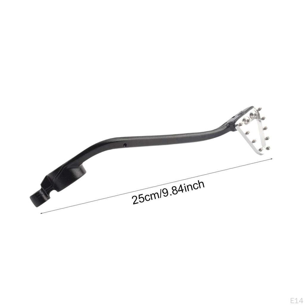 Motorcycle Rear Brake Pedal Foot Lever Accessories Spare Parts Premium Aluminum Alloy Replace for