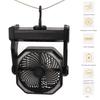 Camping Fan with LED Lantern 4  s 270 Degree   Large   Volume USB Rechargeable Outdoor Tent Fan with Light Hook