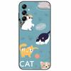 Silicone Phone Case For Samsung Galaxy A54 5G A34 A14 A24 Cover TPU Protective Soft Cat Para Funda for SAMSUNG A54 A 54 Fashion