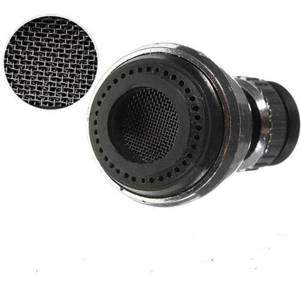 360 Degree Water Bubbler Swivel Head, Saving Tap Faucet Aerator Adapter Device