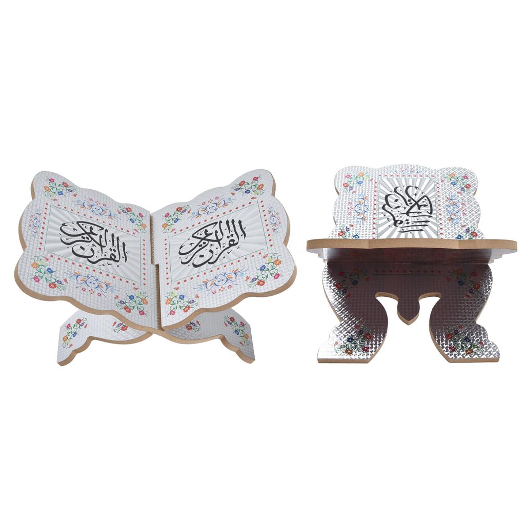 Quran Book Stand Holder Boxwood Bible Display Holders Rack for Muslim Teachers ChildrenJM01864