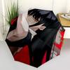 1pc Anime Character Outdoor Umbrella - Automatic Opening/Closing, Portable 3-Fold Design, 8-Bone Iron Frame - Perfect Gift for Fans, Travelers, Daily