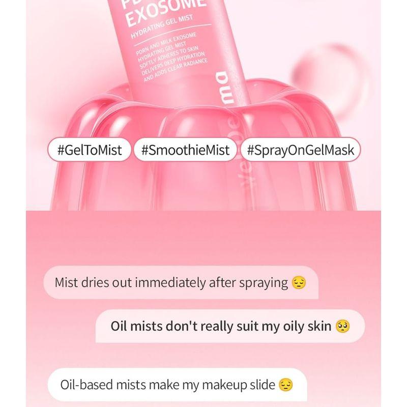 WellDerma Hydratační gelový sprej s PDRN a exozomy