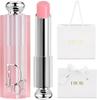 With Paper Addict Lip Glow Pure Color Tint Balm [Gift Wrapped][Comes Bag] 001-Pink