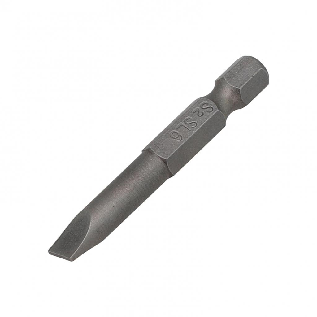 1 Stück Schraubendreherbit 2.0-6.0mm Zubehör Schlitzkopf