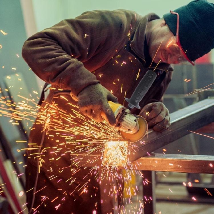 Auxiliary Handle Angles Grinder Handle Nonslip Shockabsorbing Suitable For Grinding Machine Power Tool, Inner About 10mm