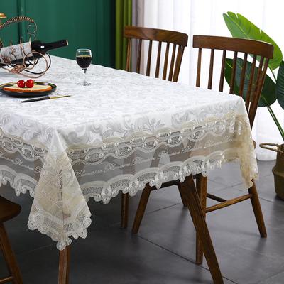 Waterproof Tablecloth For Dining Table Rectangular Square Lace Table Cover Coffee Birthday Party Decoration Soft