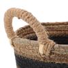 Large Capacity Wicker Storage Basket Handmade Rattan Ganizing Bin Plant Pot Holder Towel Container Produce Hamper Toy