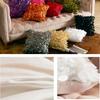 Pillow Cover 42x42cm Soft Decorative 3D Leaf Cushion Case Unique Touching For Sofa Couch Bed In Living Room