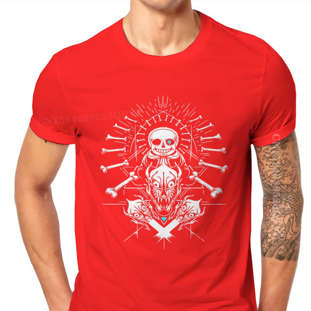 Megalovania Hip Hop Tshirts Undertale Frisk Toriel Sans Papyrus Game Printing Leisure Unisex T Shirts Male Tshirt Clothing Clothes