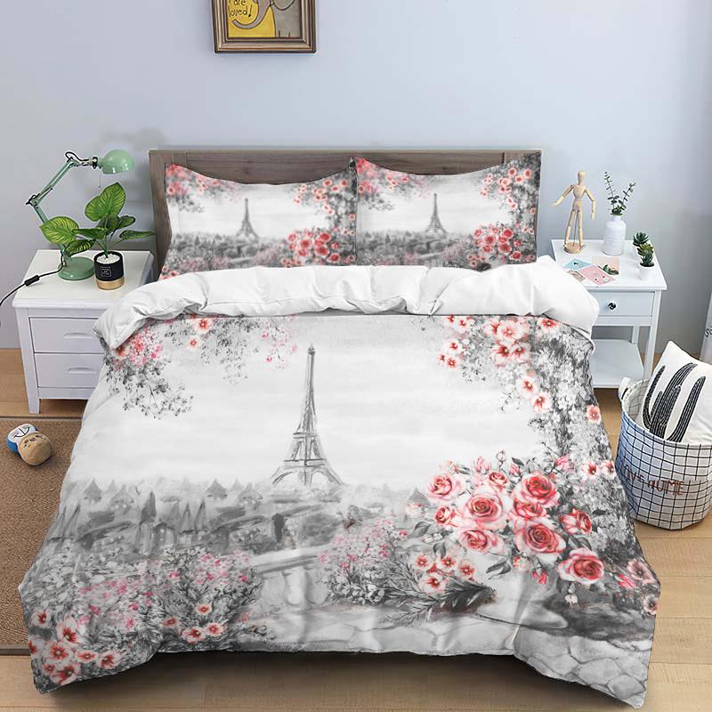 HD Printed Bedding Set Boys and Girls Bed Twin Duvet Pillow Case Bedding Set King Size Bedding Set