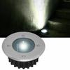 Solar Embedded Path Light With Bright White Led For Villa Garden And Yard Illumination