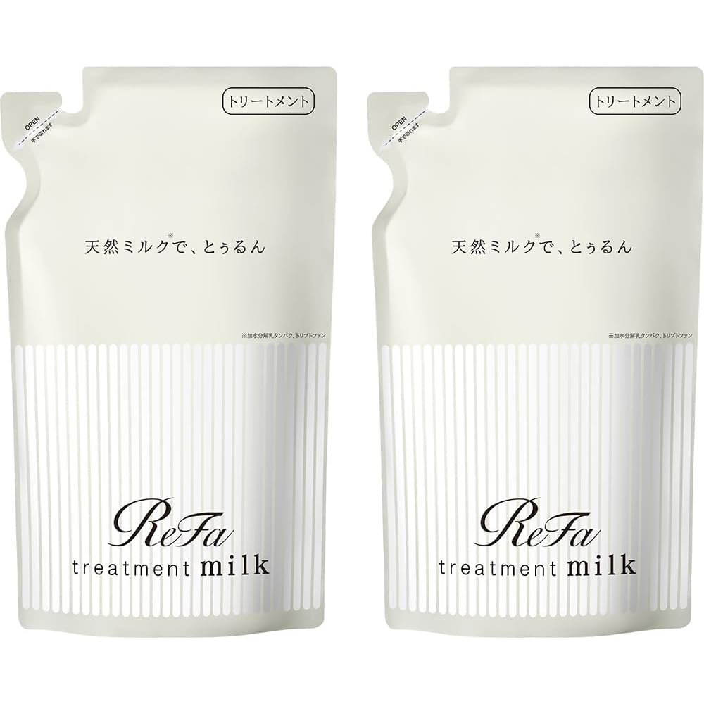 ReFa MILK PROTEIN White Floral Musk Treatment Refill 2 Pieces 200g