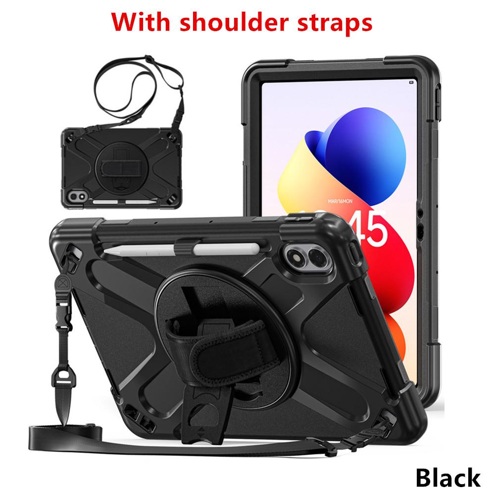 LFOIQN Heavy Duty Shockproof Case For Redmi Pad 2 Pro 12.1 / POCO Pad M1 12.1 Inch Tablet PC Kids Silicon Cover Case