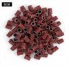100pcs Nail Art Sanding Bands For Electric Nail Drill Machine Manicure Pedicure Grinder Milling Cutters 80"120"180" Sand Ring