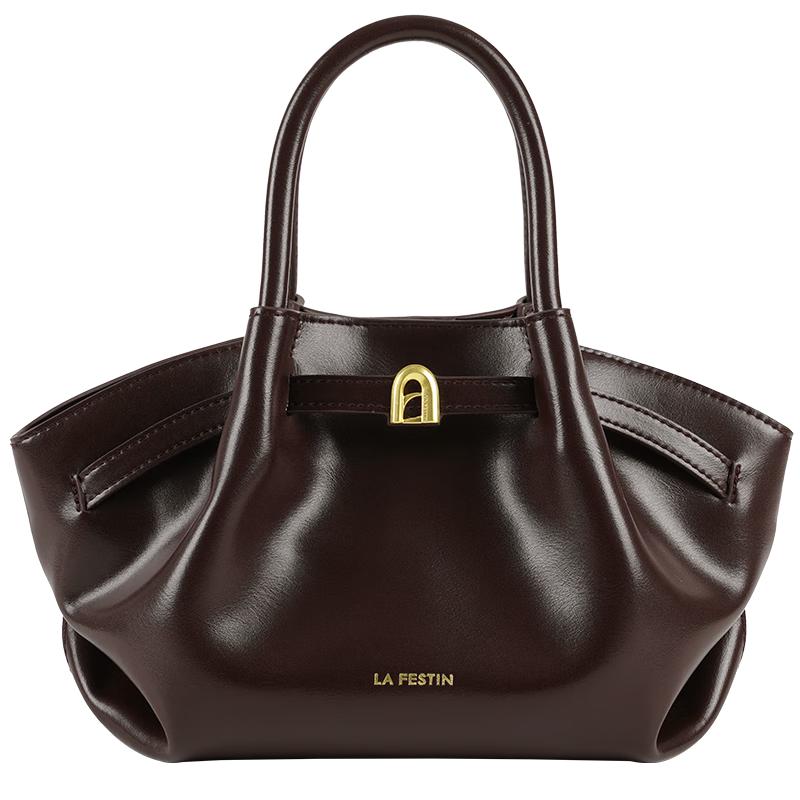 Сумка-корзина La Festin 2026 через плечо из искусственной замши