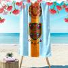 Royal Heraldry Ornate Symbols beach towel Outdoor camping Portable for travel quick-drying swim towel Outdoor pool towel swim Comfort beach towel