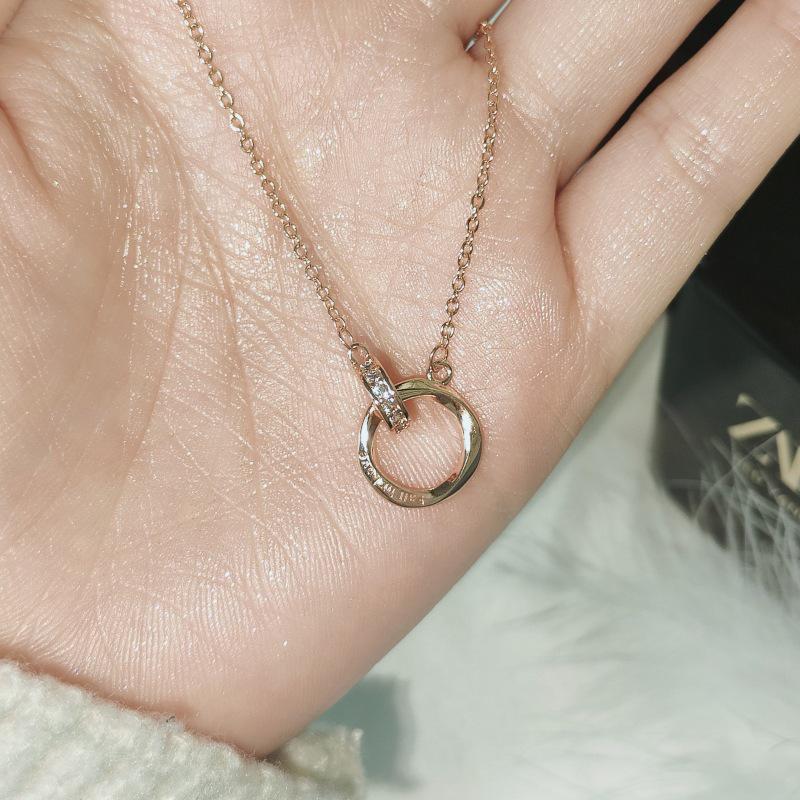 Gravierte Luxus Silber Partner Halsketten - Perfektes Valentinstagsgeschenk