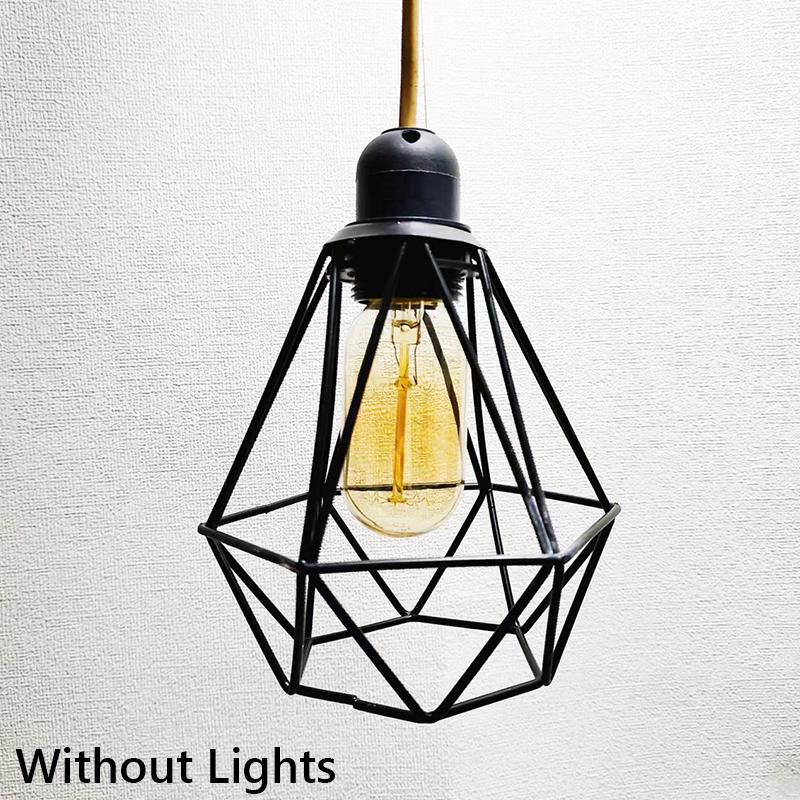 

Современные подвесные лампы, чехлы для геометрических железных подвесных светильников, абажур для кухни, лофта, кафе, магазина, ресторана, подвесного светильника