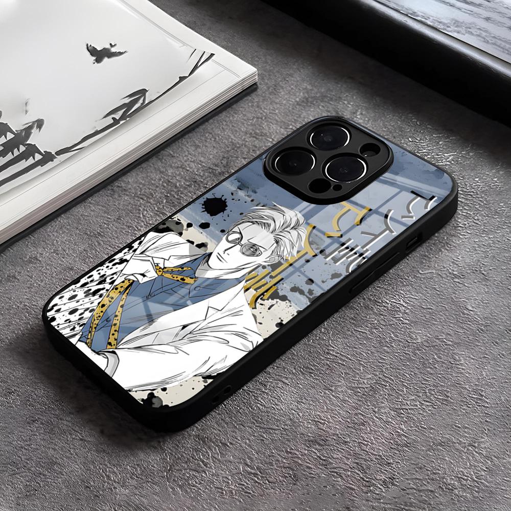 Kento Nanami Jujutsu Kaisen Phone Case For IPhone 17 15 Pro Max 12 16 14 Plus 11 13 Pro X XR XS 7 8 Plus SE Glass Cover