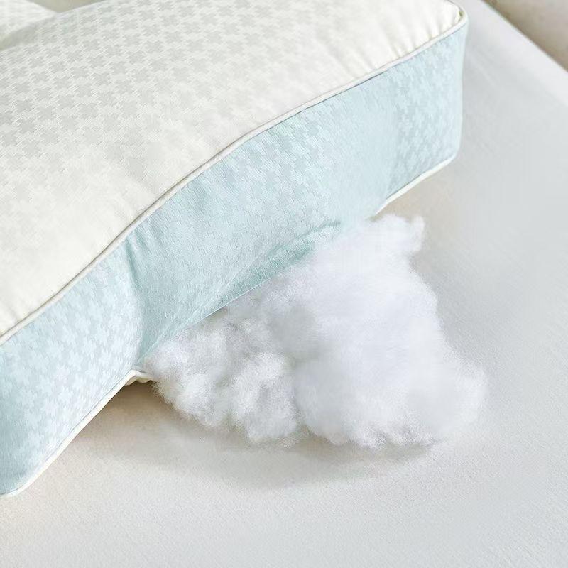 Memory Foam Alternative Pillow Neck Support Sleep Aid Adult Student Dorm Bedding Set With Cover