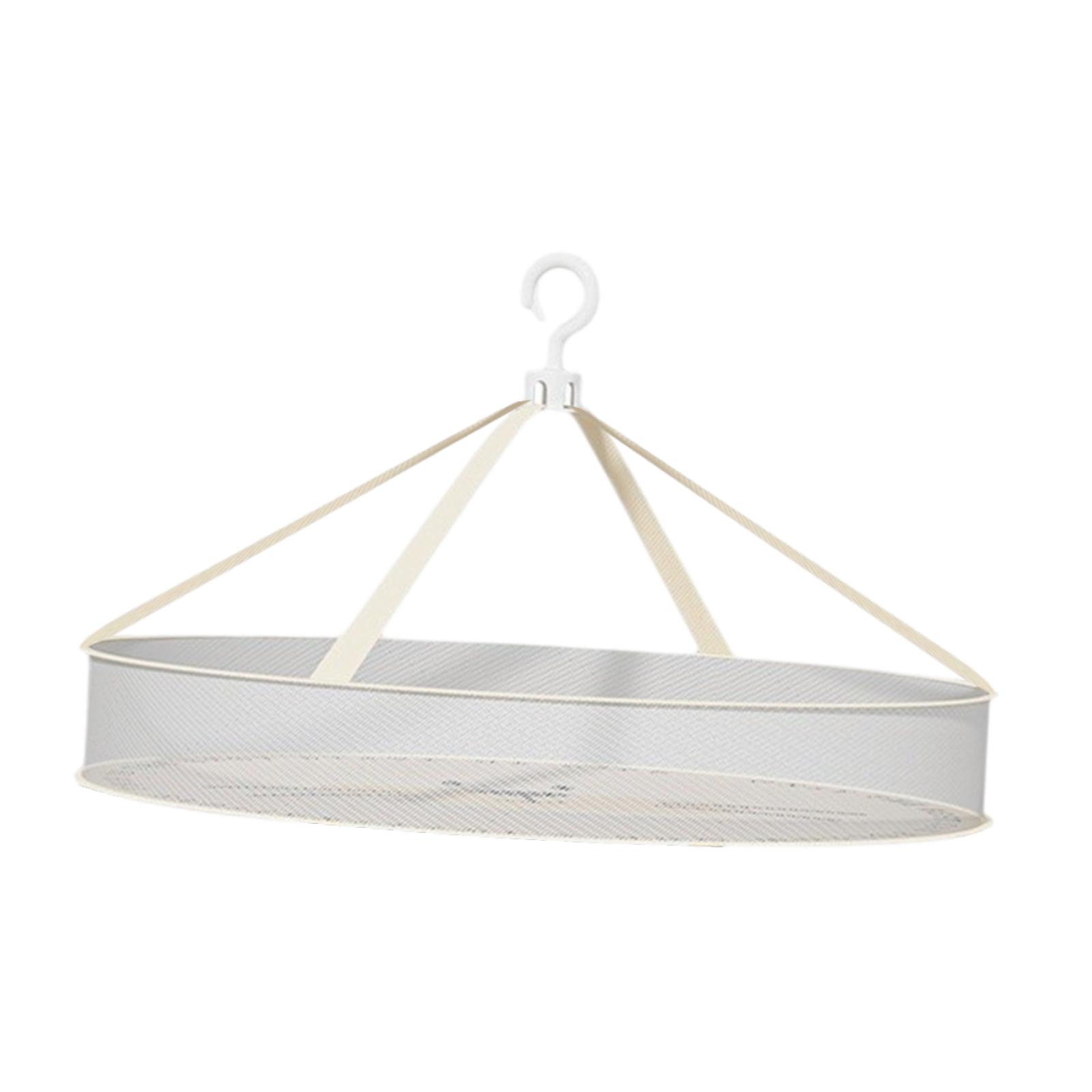 

Сушилка для свитеров Вешалка Сушилка для сушки в горизонтальном положении Сетчатая сетка Складная сушилка для одежды В помещении для одежды Нижнего белья Свитеров Игрушек Single layer белый