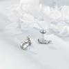 Cute Capybara Earring Adornment Fashionable Ear Rings Jewelry Ornament Fashionable Alloy Earrings for Women Ladies Girls