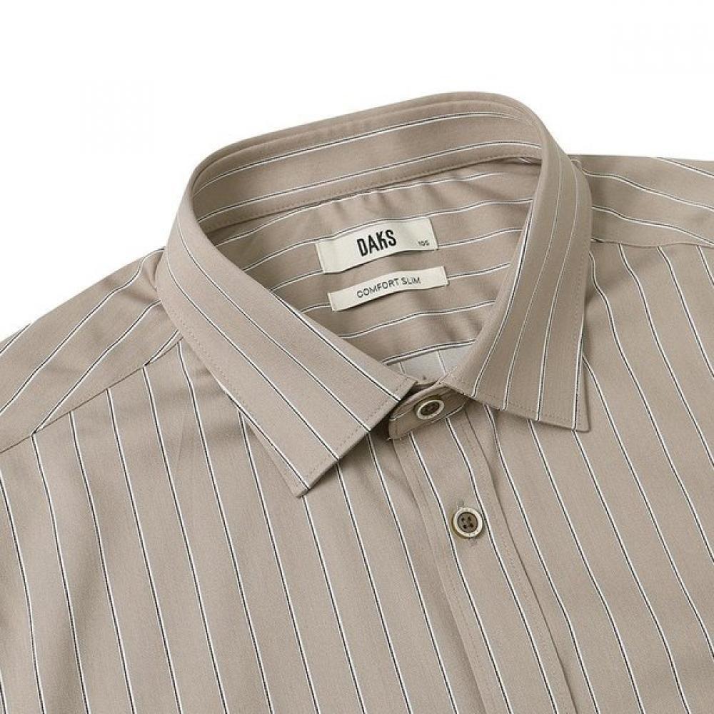 Daks Men S Stripe Long Sleeve Shirt dma1Shdl223w1