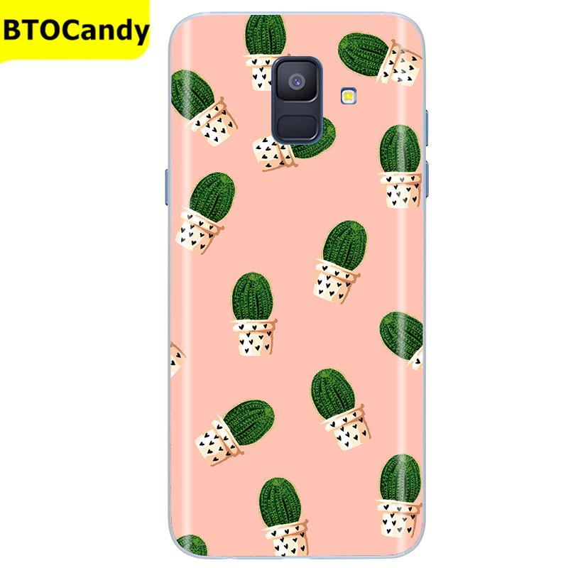 For Samsung Galaxy A6 2018 Silicone Case SIM SM A600 A600F Phone Case For Samsung A6 plus 2018 A605 A605F A6+ A 6 Tpu Case Coque