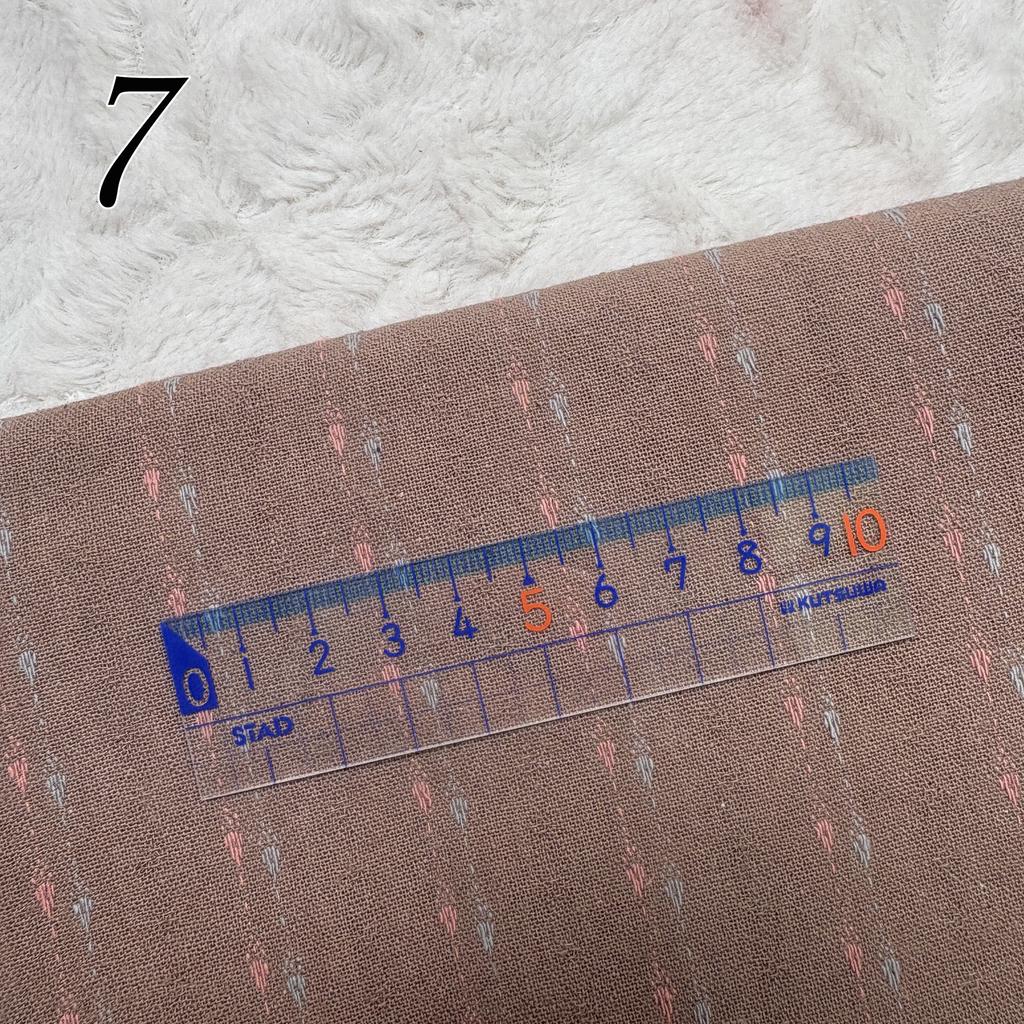 Wine Red Series Made Doll Clothes Japanese Patchwork Craft Materials Multicolored Cloth Handmade Patchwork Brocade Fabric Piece