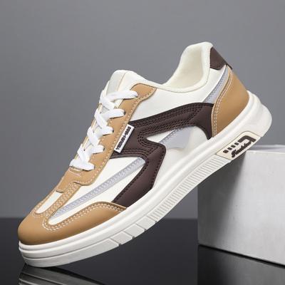 Board Shoes Men's Lace-up Flat Casual Shoes Spring and Autumn Fashion Men's Shoes Large Size Shoes Men's Single Shoes