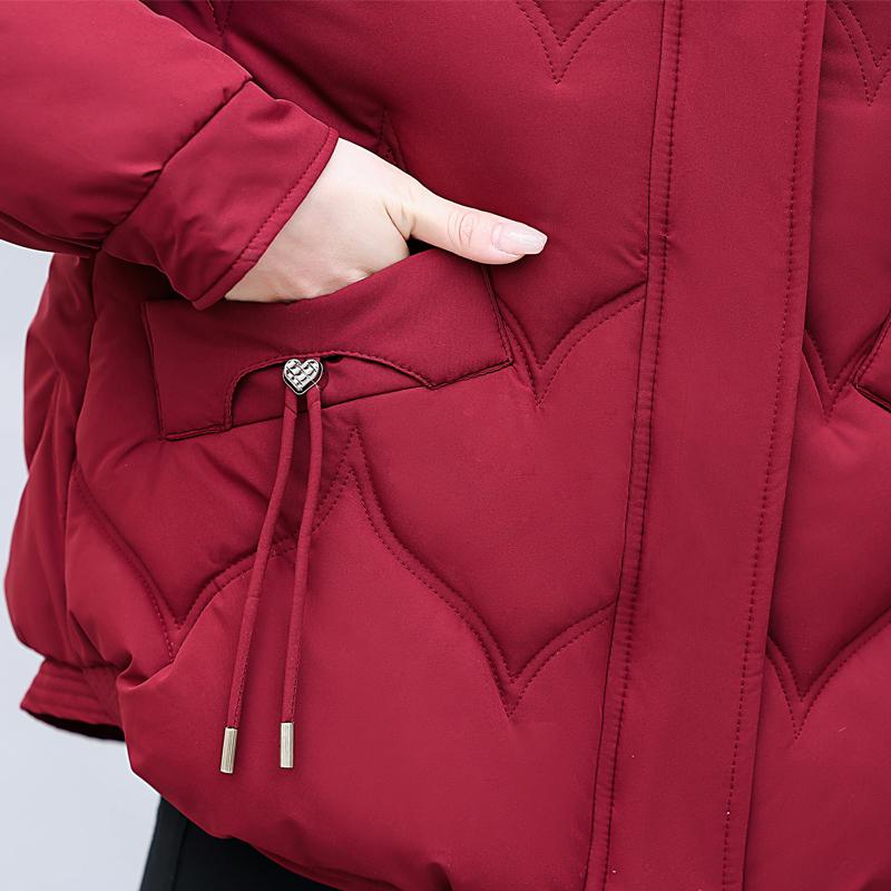 Fashion Winter Women's Jackets Hooded Loose Thick Warm Parkas Woman Coat