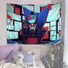 Anime Vox Tapestry H Hazbin H Hotel TV Head Devil Printing Tapestry Teen Boy Room Dormitory Game Room Decoration