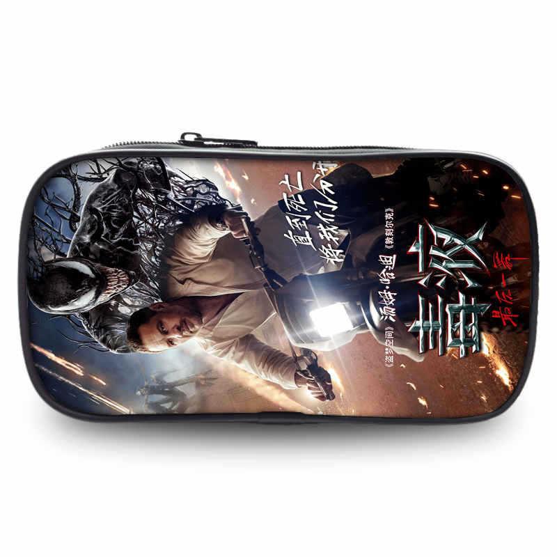 Venom The Last Dance Large Capacity Oxford Material Pencil Pouch Perfect For School And Everyday Use