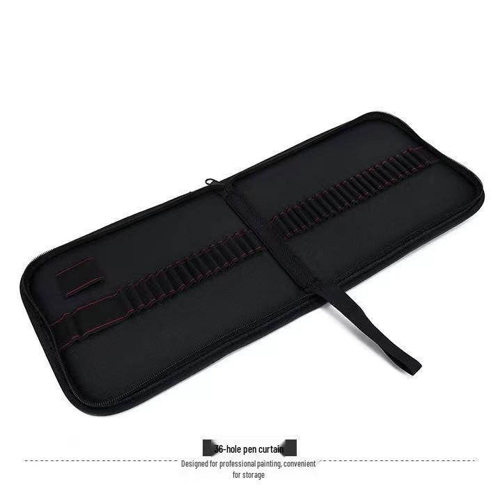 

Складной пенал на молнии с 36/48/72/120 отделениями - Скручивающаяся сумка для художественного эскиза для хранения цветных карандашей