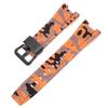 Correa de Resina para Casio G-Shock GST-W300 GST-S300 GST-S210B GST-S110 GST-W110 Hombres Reemplazo Pulsera Brazalete de Goma Camuflada para Reloj