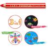 Staedtler Colored Pencils, Blue, 6 Pcs, Norris Junior Watercolor Pencils, Thick Shaft, 140-3*6